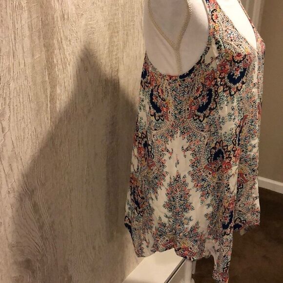 Ella Moss V Neck Racerback Tank Top - Picture 5 of 8